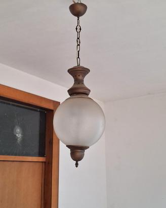 Lampadario a sospensione vintage, stile liberty 3