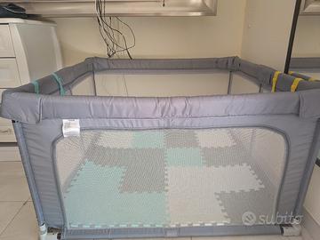 Box bambini pieghevole 125x125
