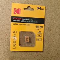 KODAK - 1 Scheda MicroSd Veloci da 64Gb - Nuova