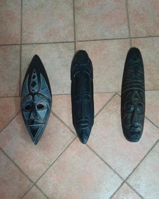 maschere arredamento etnico