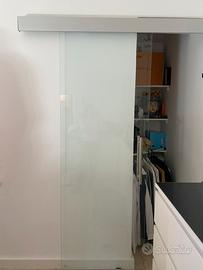 Porta scorrevole vetro