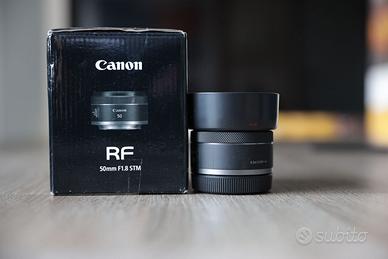 Canon RF 50 mm F1.8 STM come nuovo