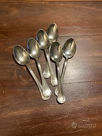 Cucchiaini vintage N. 6 (Imac silverplated).