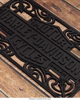 Zerbino Tappeto in Gomma Antiscivolo Harley Davids