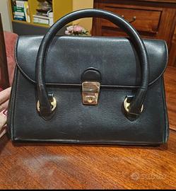 borsa vintage Starlet in pelle nera 