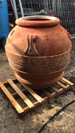 Vaso orcio in terra cotta