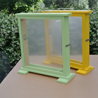 Arnia da osservazione da 1 favo nido e 1 melario a