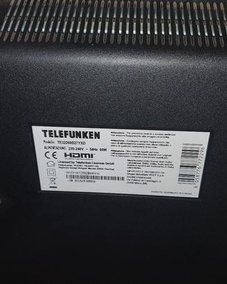 Televisore telefunken per ricambi 