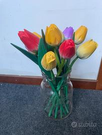 Fiori in legno tulipano