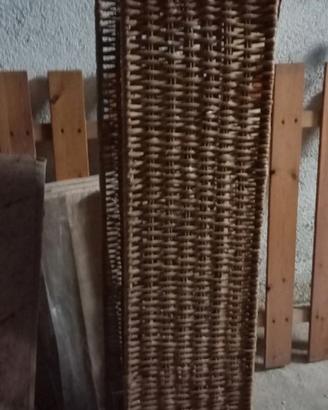 Lampada da terra etnica vimini