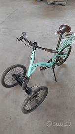 Bici bicicletta 3 ruote