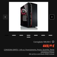 Pc Desktop Gaming Beastcom nuovo