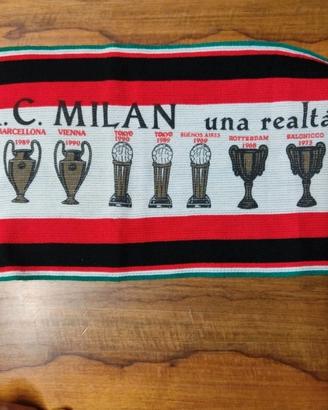 Sciarpa ultras A.C.Milan Una Realtà 1990 Brigate R