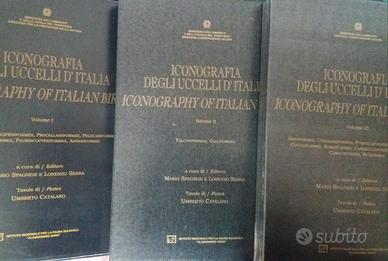 Iconografia degli Uccelli d'Italia (in 3 volumi)