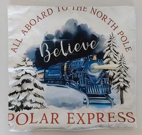 Federa Cuscino natalizio Polar Express 