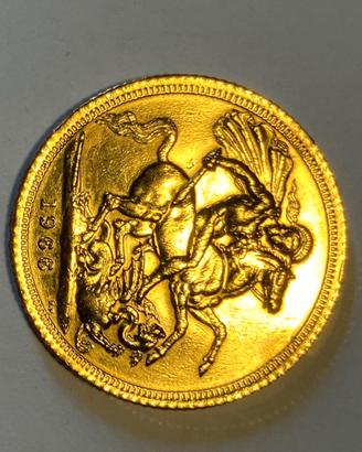 sterlina inglese oro 1966