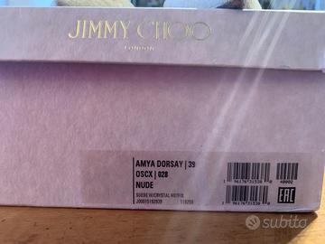 JImmy Choo scarpe numero 39 Nude