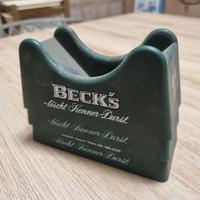 porta sottobicchieri vintage becks birra