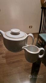 lattiera e teiera ceramica