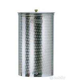 serbatoio acciaio inox da 200 lt