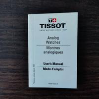 Tissot manuale orologio analogico 
