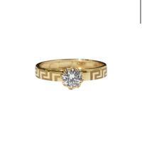 Anello 18kt con greca