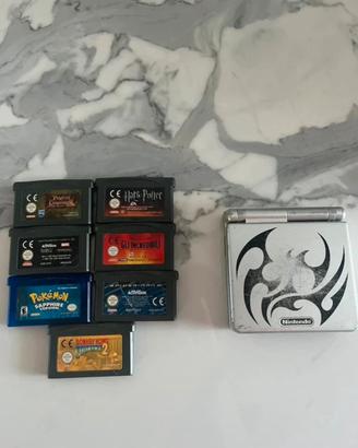 Gameboy Advance SP + giochi