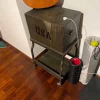 Schedario militare vintage