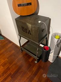 Schedario militare vintage