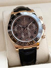 Rolex Daytona Chocolate Rosa, Full set, si permute