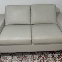 Divano/pouf letto/tavolino in vetro