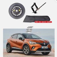 KIT ruota di scorta completo per Renault Captur