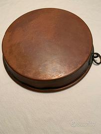 Antica tortiera rame