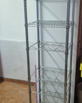 scaffale acciaio