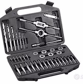 SET KIT FILETTATURA FILIERA PER FILETTI IN POLLICI