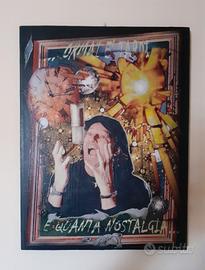 Quadro in legno omaggio a Vasco Rossi 