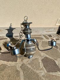 Splendido lampadario anni 70 design italiano