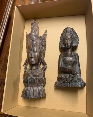 STATUETTE EBANO INDONESIANO