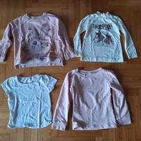 4 maglie per bambine