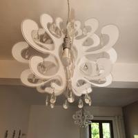 lampadario in plexisglass 