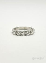 ANELLO oro18kt diamanti