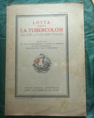 Lotta contro la tubercolosi rivista 1934