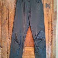 Pantalone nero in nappa di vitello