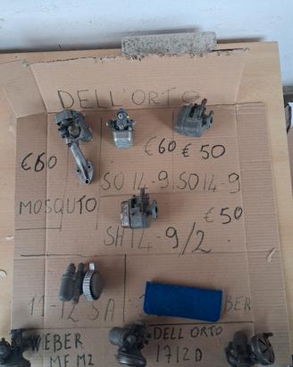 Carburatori per ciclomotori 48cc