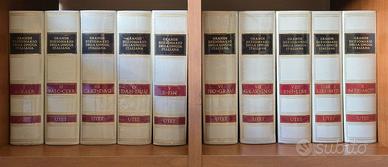 enciclopedia e dizionario UTET anni 70-80 38 vol