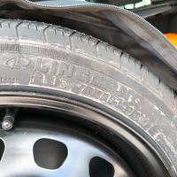 kit ruotino scorta completo 115/70 R15 90M