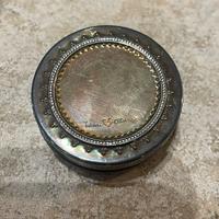 Scatolina tonda argento 925 epoca antica