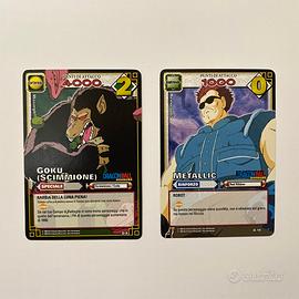 Dragon Ball Card Game Goku Scimmione Metallic