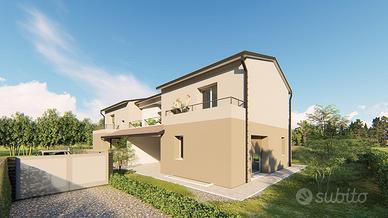 Nuova bifamiliare ampi spazi