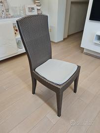 Sedie n. 4 per soggiorno Schonhuber Franchi